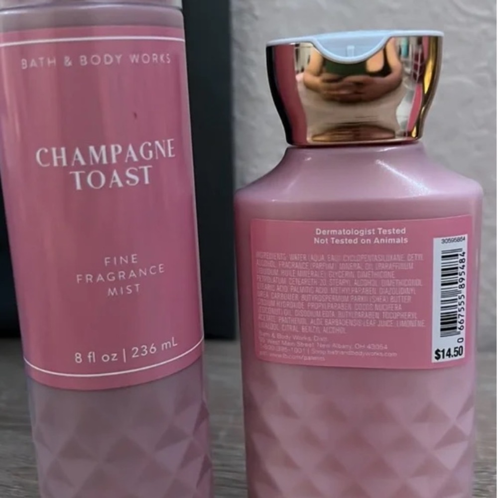 Bath and body works set, perfume & lotion.